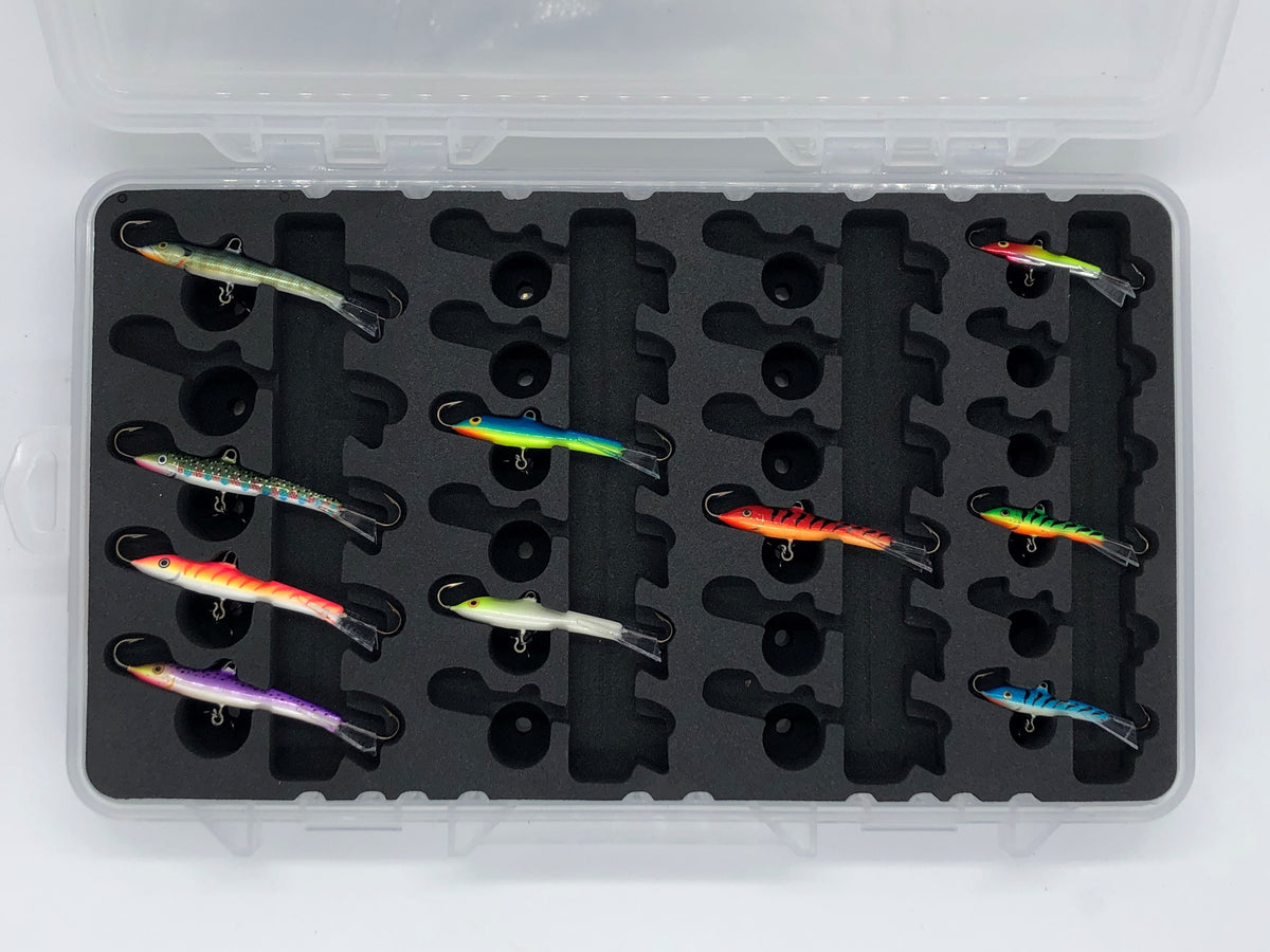 best tackle box for rapalas T3 Pro hand access Stackable design Rapala RapStack 3600 Open Foam