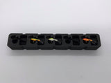 Angled view of FishMore Favorites Bar Tackle Insert fitting Rapala Jigging Rap size 2 lures