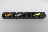 Top view of FishMore Favorites Bar Tackle Insert fitting Rapala Shad Rap Rattle Shad size SRRS05 lures