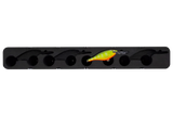 Angled view of FishMore Favorites Bar Tackle Insert fitting Rapala Shad Rap size SR06 lures