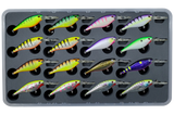 FishMore T3 Pro Tackle Box fitting Berkley Flicker Shad size FS07 lures in Plano 3700 size