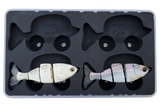FishMore T3 Pro Tackle Box fitting Bucca Bull Shad lures in Plano 3700 size