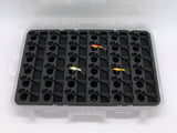 FishMore T3 Pro Tackle Box fitting Rapala Jigging Rap size 2 lures in Plano 3600 size