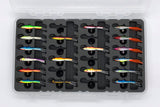 FishMore T3 Pro Tackle Box fitting Rapala Jigging Rap size 7 lures in Plano 3700 size
