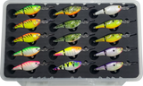FishMore T3 Pro Tackle Box fitting Rapala Jointed Shad Rap size JSR07 lures in Plano 3700 size