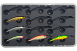 FishMore T3 Pro Tackle Box fitting Rapala Scatter Rap Tail Dancer size SCRTD09 lures in Plano 3700 size