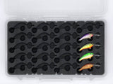 FishMore T3 Pro Tackle Box fitting Rapala Shad Dancer size SD05 lures in Plano 3700 size