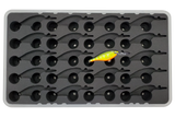 FishMore T3 Pro Tackle Box fitting Rapala Shad Rap size SR06 lures in Plano 3700 size