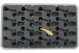 FishMore T3 Pro Tackle Box fitting Rapala Slab Rap size SLR05 lures in Plano 3600 size